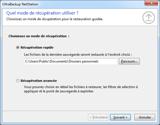 Figure 16 - Options d'extraction pour un fichier Vous pouvez notamment afficher le fichier dans Windows en utilisant l article de menu «Voir» ou «Voir avec». 7.