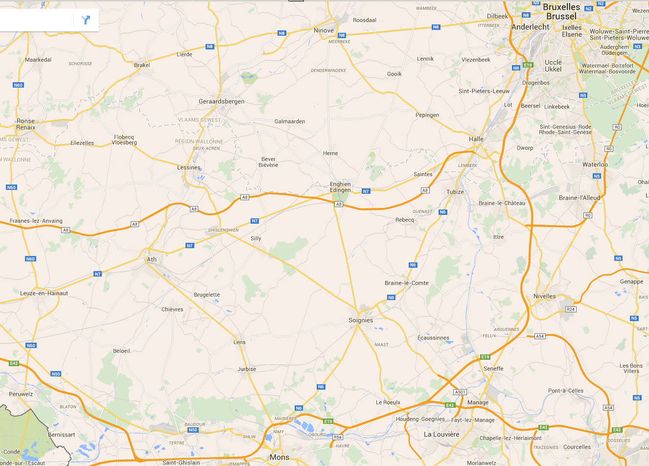 Situation Emplacement Ghislenghien située dans la province de Hainaut, est une section de la ville d'ath qui par la proximité de