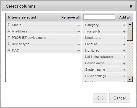 Fonctions du programme - Partie références 4.1 Interface utilisateur du programme en détails - Présentation des menus 1 Option - Supprimer toutes les colonnes du tableau.