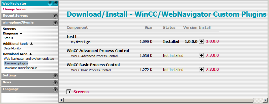 Documentation 4.5 Installation de WinCC Plug-In Builder 3. La fenêtre des résultats "Publish Plugin" vous donne des informations sur l'état de la publication.