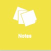 13 - Notes Considérez la saisie de note comme un pense-bête sur une ligne. Cette fonction est accessible depuis la page d'accueil.