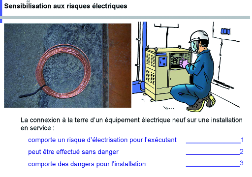 Risques électriques Diapo MASTER - Habilitation électrique Prévenir le risque électrique.