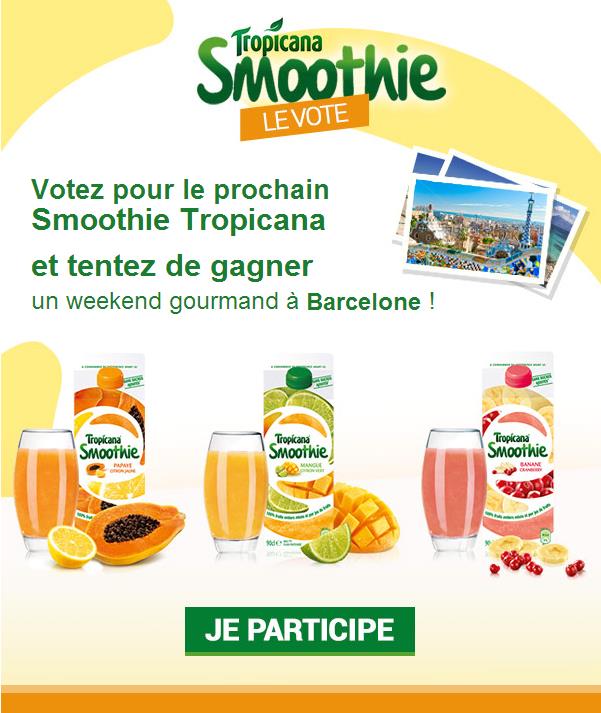 NEWSLETTER / EMAILING Jeu-Concours Tropicana 249 380