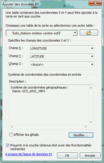 II. intégration de données vectorielles attributaires ArcGis 10.1 Création et intégration des données 36 /78 Une fois le fichier enregistré, fermez excel.