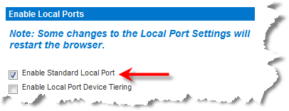 Chapitre 4: Aide pour l'administrateur de KX III Configurer les Paramètres du port local KX III Remarque : Certaines modifications apportées aux paramètres de la page Local Port Settings (Paramètres