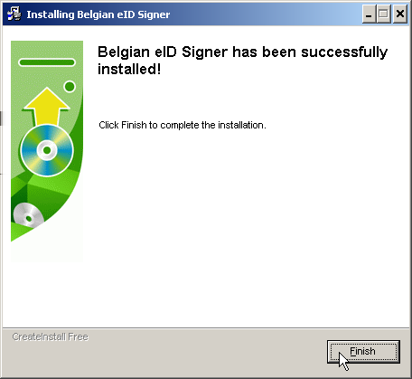 4.3. Installer l application «Belgian eid Signer» Cliquez sur le fichier d installation «BelgianEIDSignerInstall.