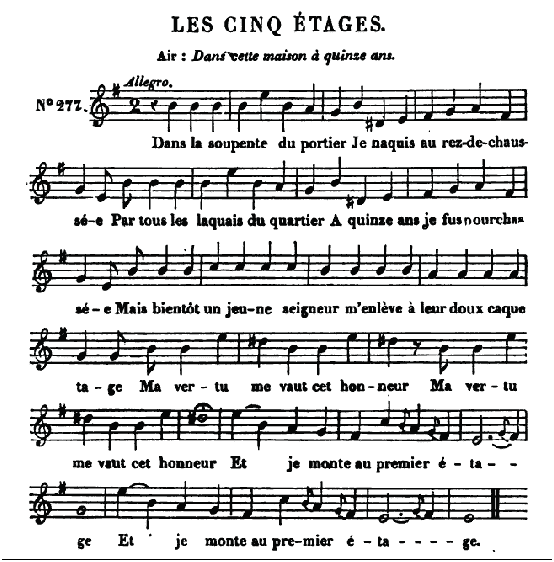 Il existe une version parlée phonographique de ce texte par le sociétaire de la comédie française Maurice de Féraudy (1859-1932), elle a été enregistrée en (1909).