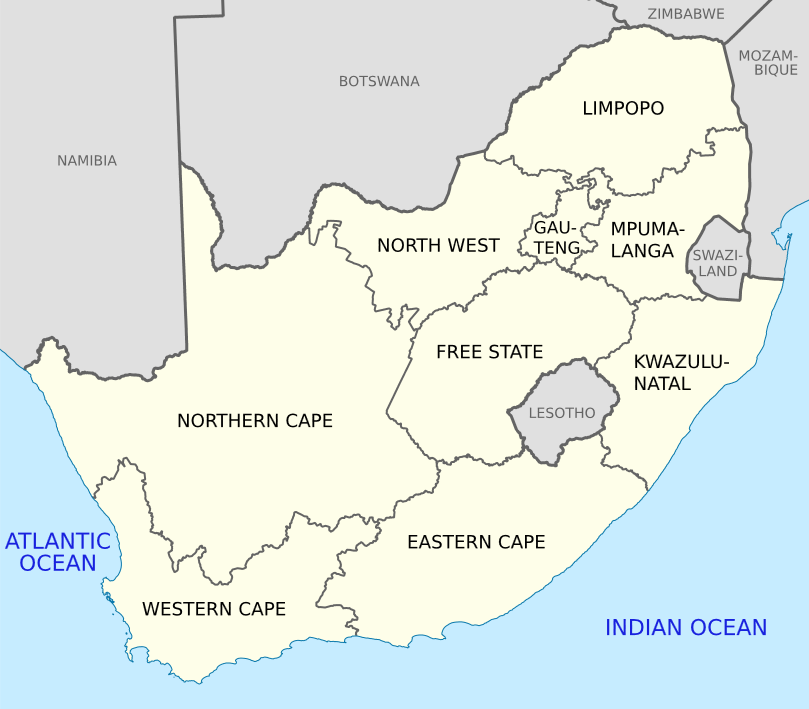 3 NIVEAUX DE GOUVERNEMENT RÉPUBLIQUE FÉDÉRATIVE - Régime mixte : parlementaire et présidentiel - Jacob Zuma : élu en mai 2009 9 PROVINCES population - Gauteng 11,328,203 - KwaZulu-Natal 10,819,130 -