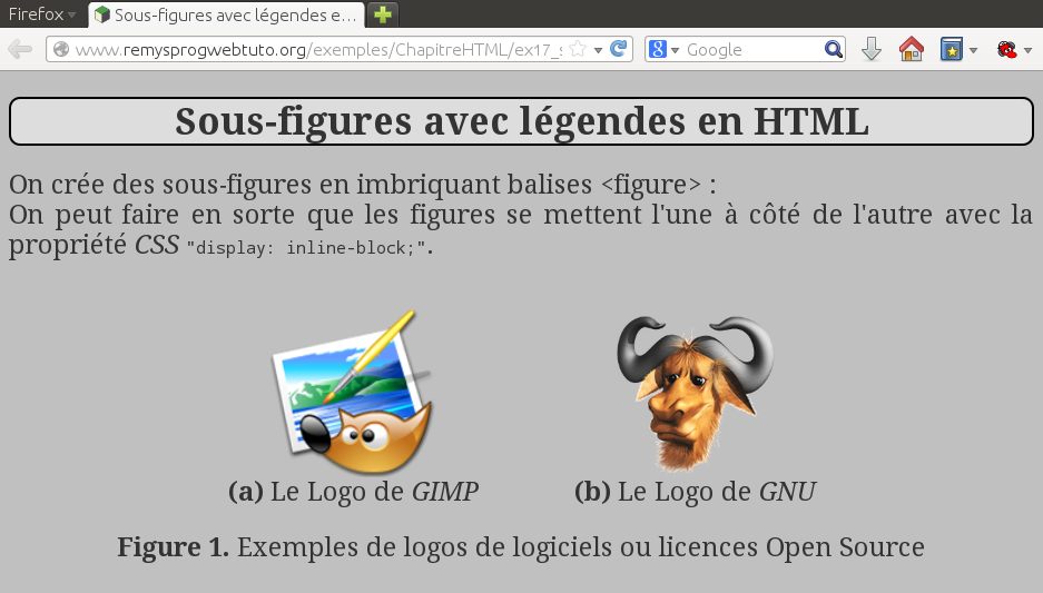 Rémy Malgouyres, http://www.malgouyres.org/ Programmation Web 2 <html lang= f r > 3 <head > 4 <meta charset= utf 8 /> 5 <link rel= s t y l e s h e e t href=. / mystyle.