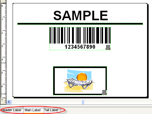 Figure 11: Passer facilement d une étiquette à l autre dans les lots ou le recto/verso Mise à jour du fichier de formats NiceLabel comporte une collection des différents formats d étiquettes qui
