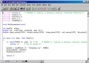 NI LabWindows/CVI Environnement de développement ANSI C pour le test Intègre : Outils de développement d IHM