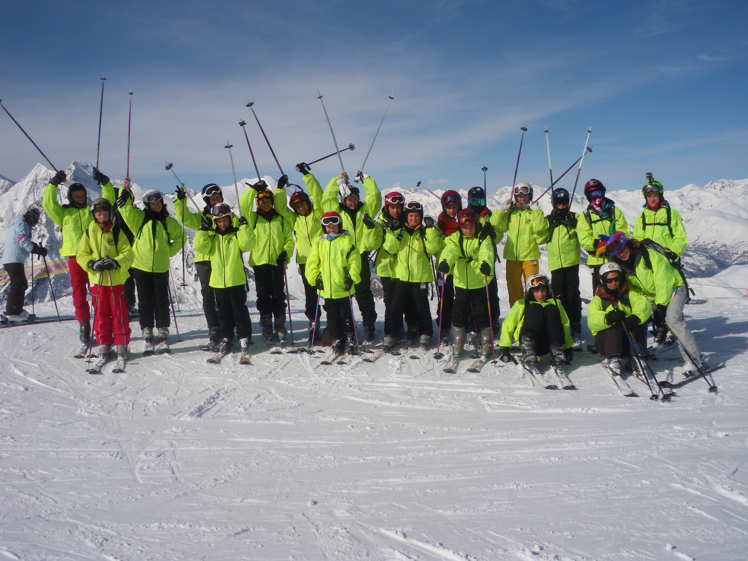 Les vacances au point jeunes: Le séjour ski du 25 au 28 février 2013.