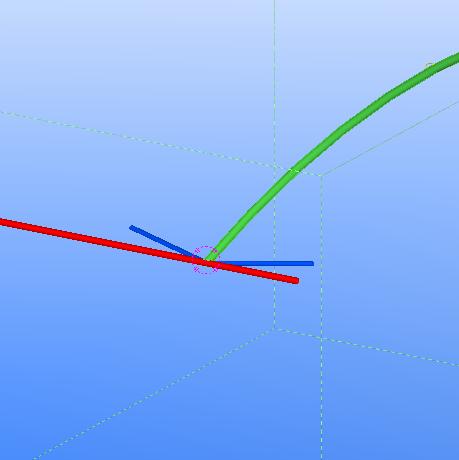 Conception du nœud multiple entre : La traverse cintrée 1 (tube 244.5x5) La poutre de rive 3 (tube 193.7x5) Les diagonales 2 et 2 (tubes 139.