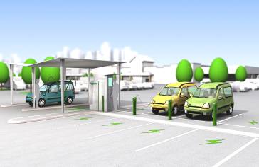 SAVE : Seine Aval Véhicule Electrique Une expérimentation de mobilité électrique 100 véhicules Spots de charge privés et publics (y compris une station d échange batterie) Des clients-testeurs