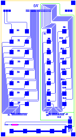 9.3.2. Plan des circuits imprimés équipés. 9.3.2.1. Circuit imprimé du bornier.