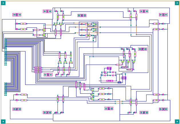 9.3.2.3. Circuit imprimé du simulateur.