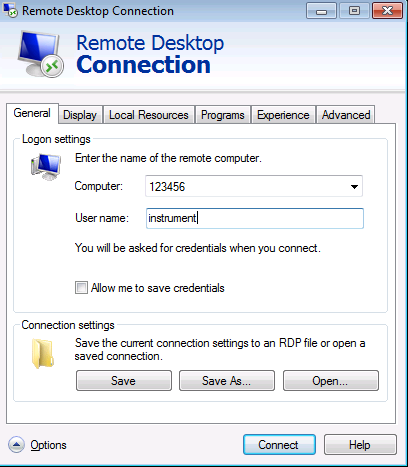 Annexe : Interface LAN Fonctionnement du Bureau à distance de Windows 1.