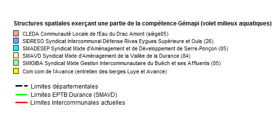 INTERCOMMUNALITÉ Compétence GEMAPI État au 01/10/2015
