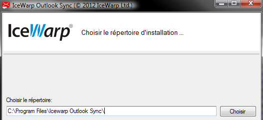 Puis les références de connexion pour l'envoi des messages (SMTP) : Serveur IceWarp - guide Outlook Sync 8 Vous pouvez tout de suite faire un test de
