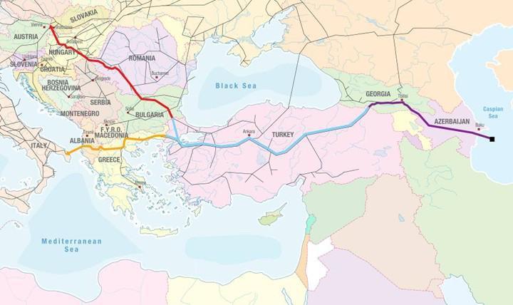 SCPX (South Caucasus Pipeline Expansion) Doublement d un gazoduc reliant la plateforme d