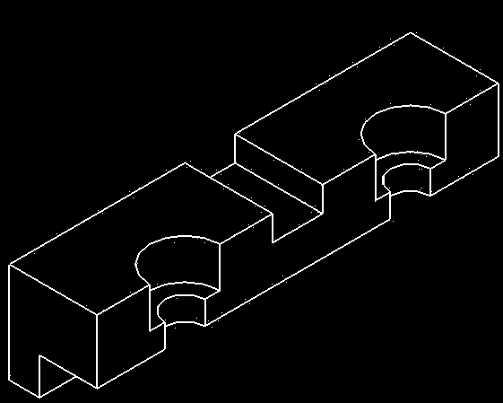 Représentation normalisée Figure 2 : Arrête non visible Arrêtes non visibles 2.5.1 Règles de représentations normalisées a) Plan de coupe Il est indiqué sur une vue adjacente.