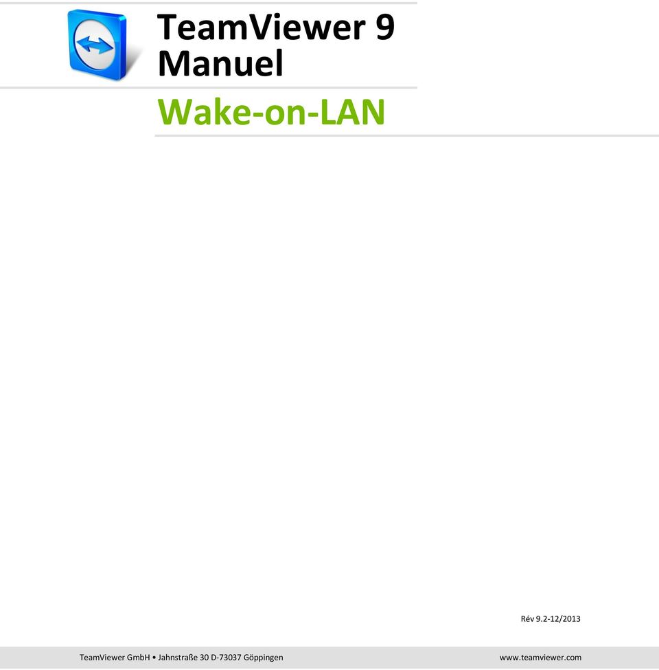 2-12/2013 TeamViewer GmbH