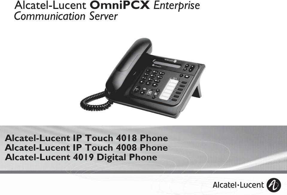Touch 4018 Phone Alcatel-Lucent IP