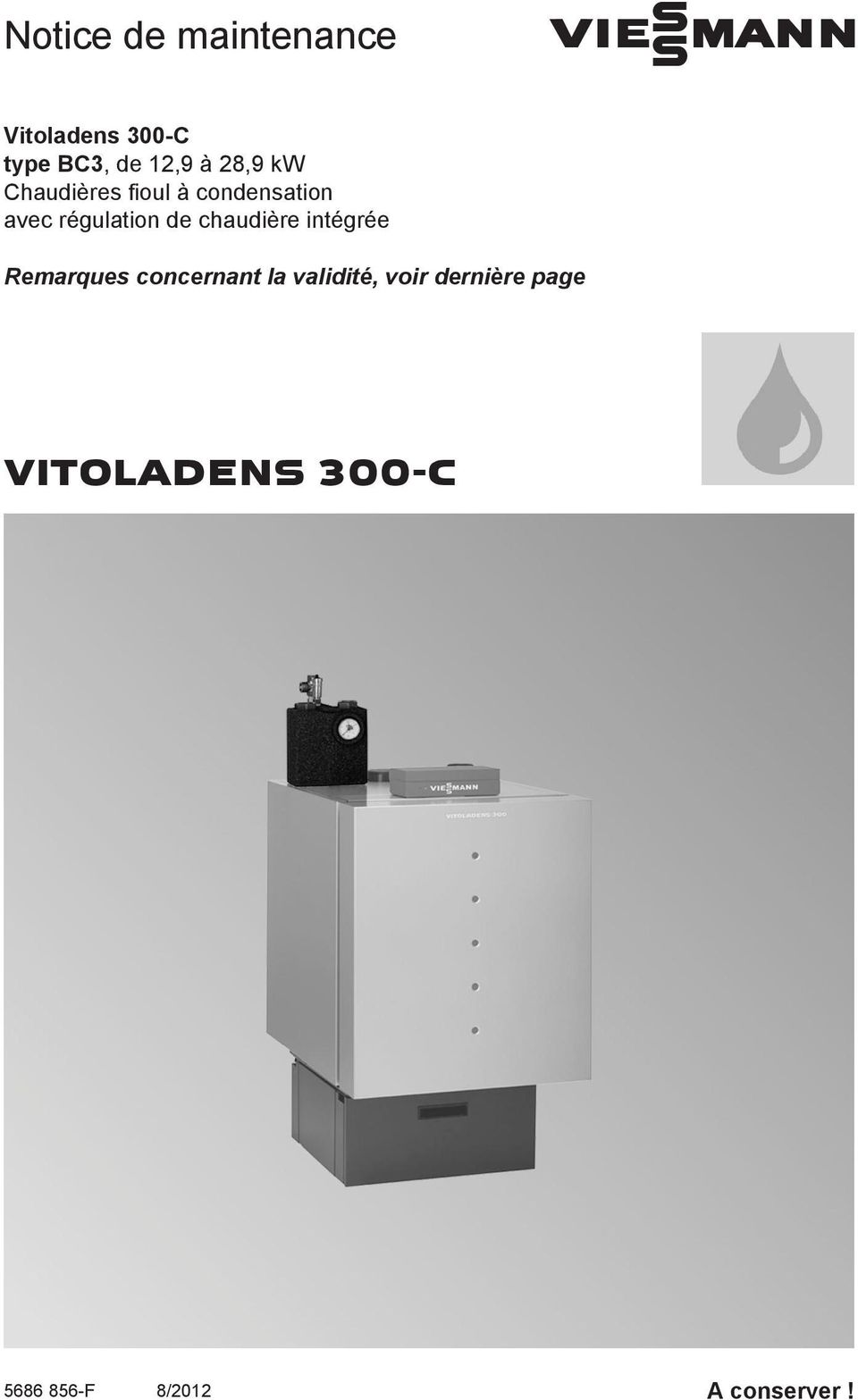 Viesmann Notice De Maintenance Vitoladens 300 C Pdf Free Download