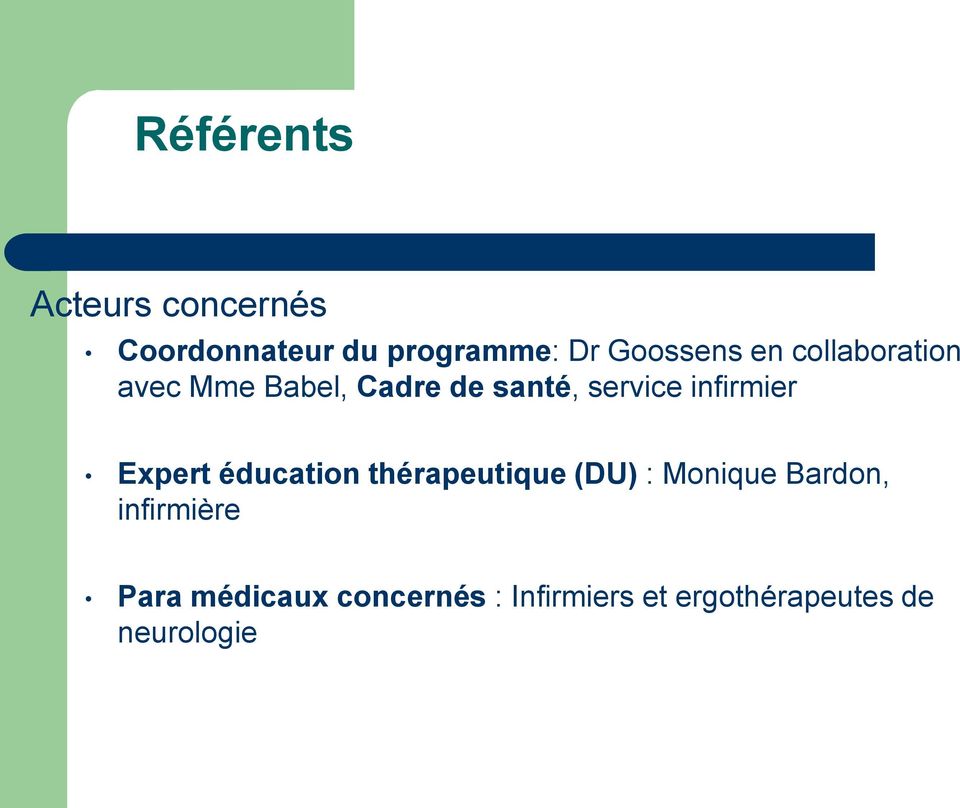 Expert éducation thérapeutique (DU) : Monique Bardon, infirmière