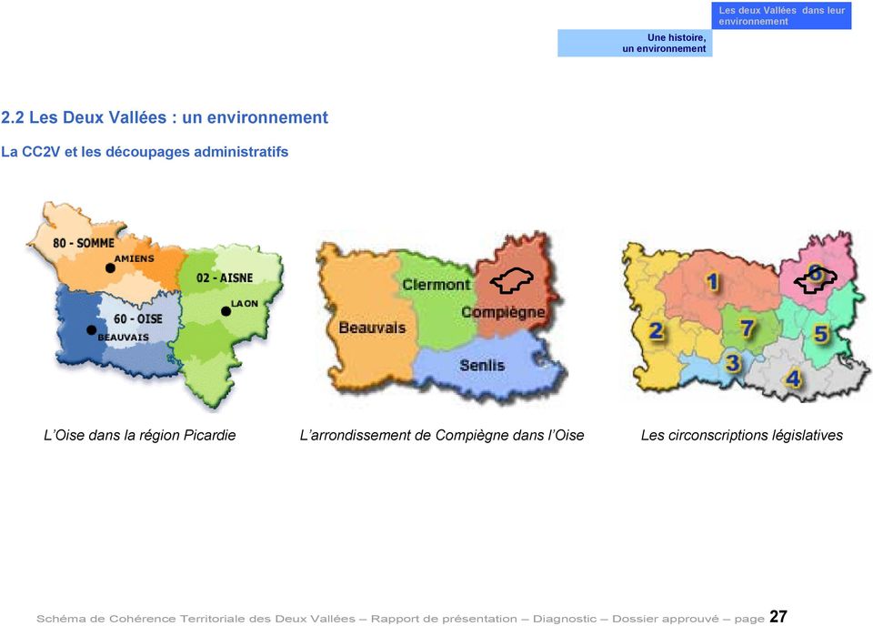 Les circonscriptions législatives Schéma de Cohérence Territoriale des