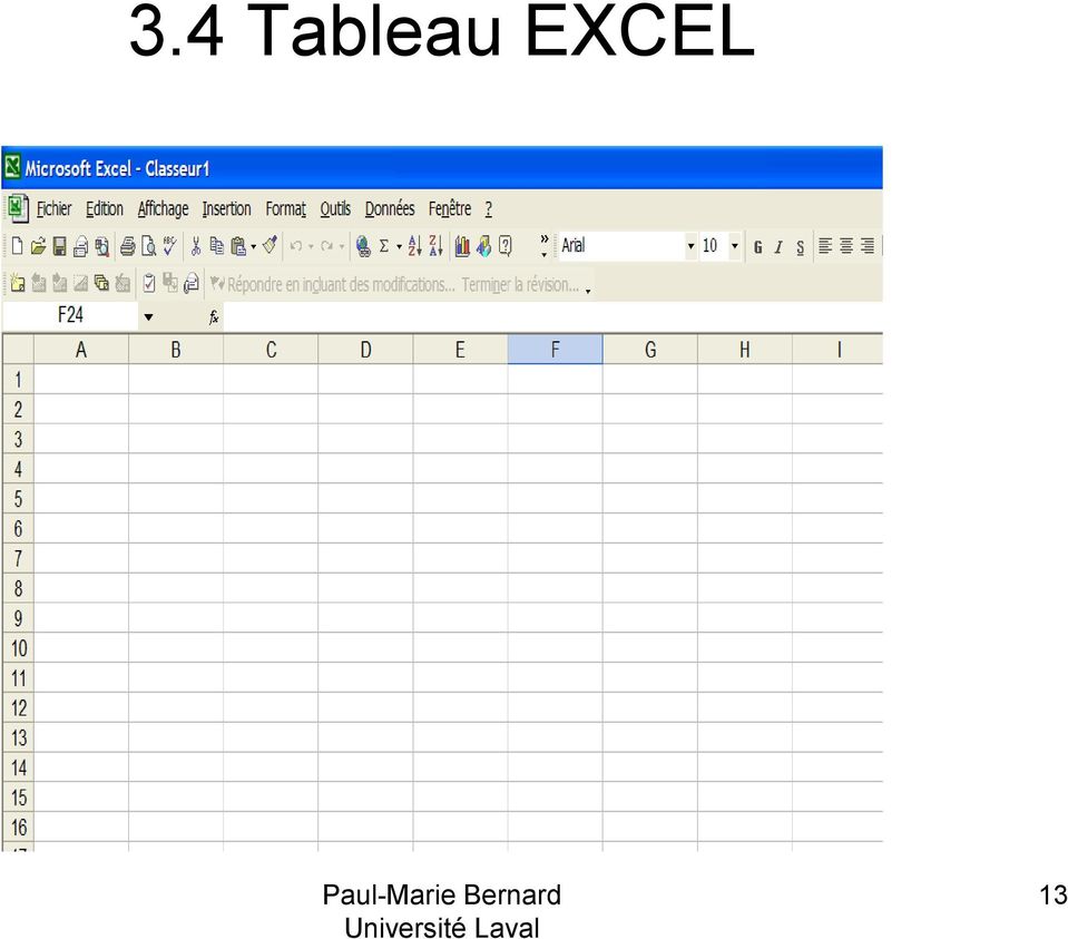 EXCEL 13