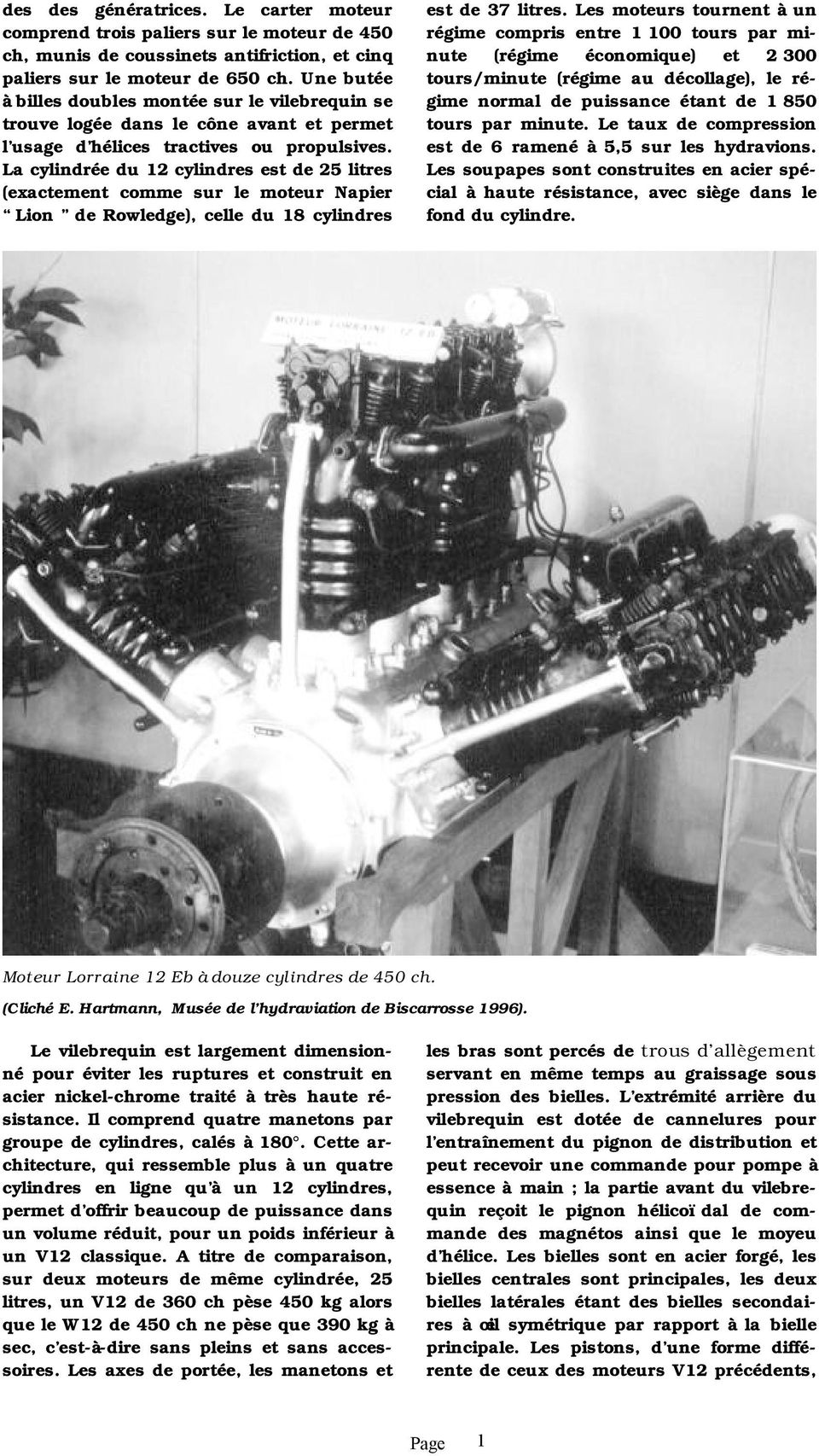 La cylindrée du 12 cylindres est de 25 litres (exactement comme sur le moteur Napier Lion de Rowledge), celle du 18 cylindres est de 37 litres.