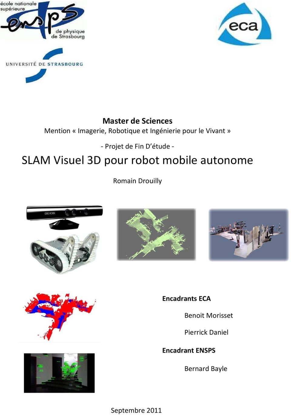 robot mobile autonome Romain Drouilly Encadrants ECA Benoit