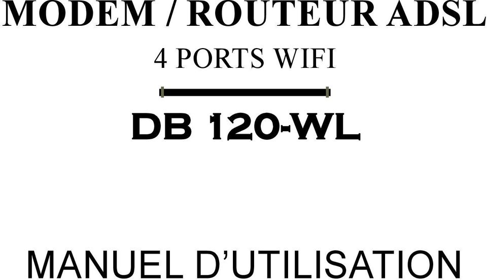 WIFI DB 120-WL