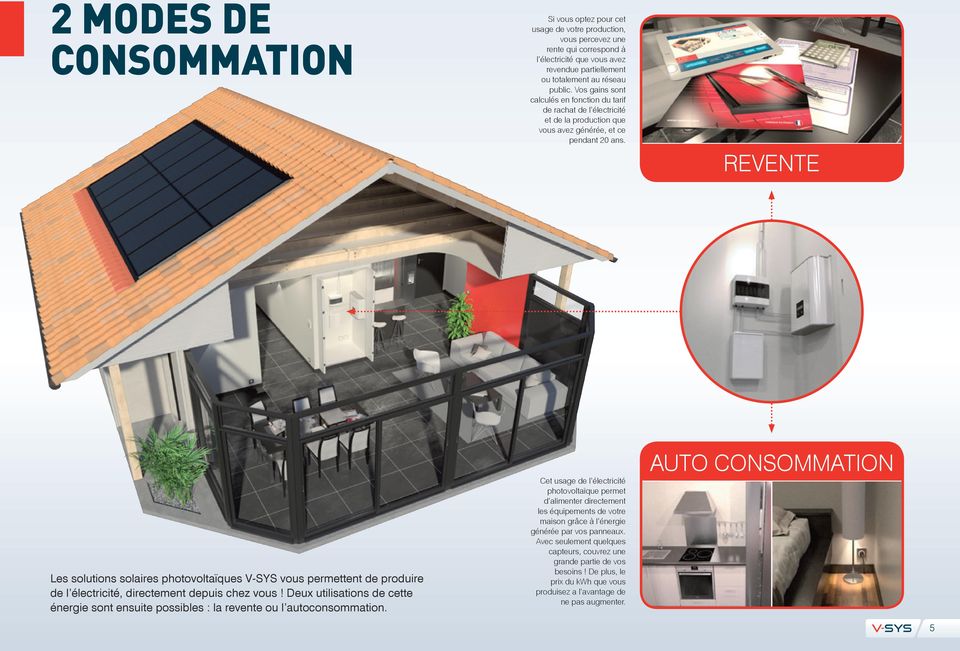REVENTE Les solutions solaires photovoltaïques vous permettent de produire de l électricité, directement depuis chez vous!