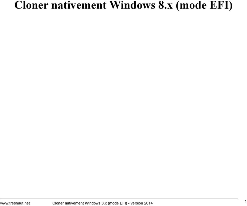 net x (mode EFI) - version