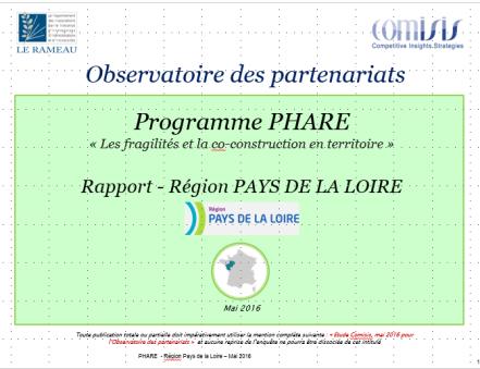 Rapport détaillé PHARE Région Pays de La Loire (www.lerameau.