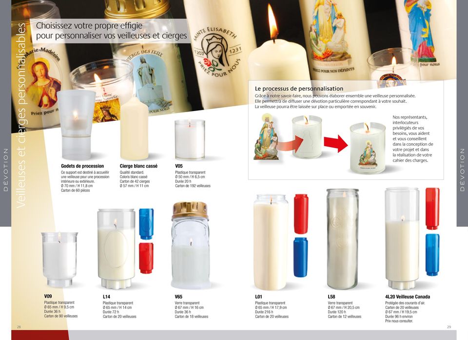 Veilleuse électrique  Ciergerie Desfossés cierges, bougies, veilleuses  votives, neuvaines, achetez en ligne.