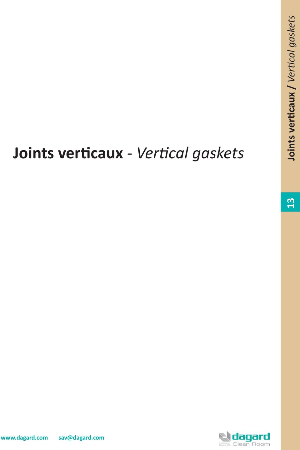 verticaux / Vertical