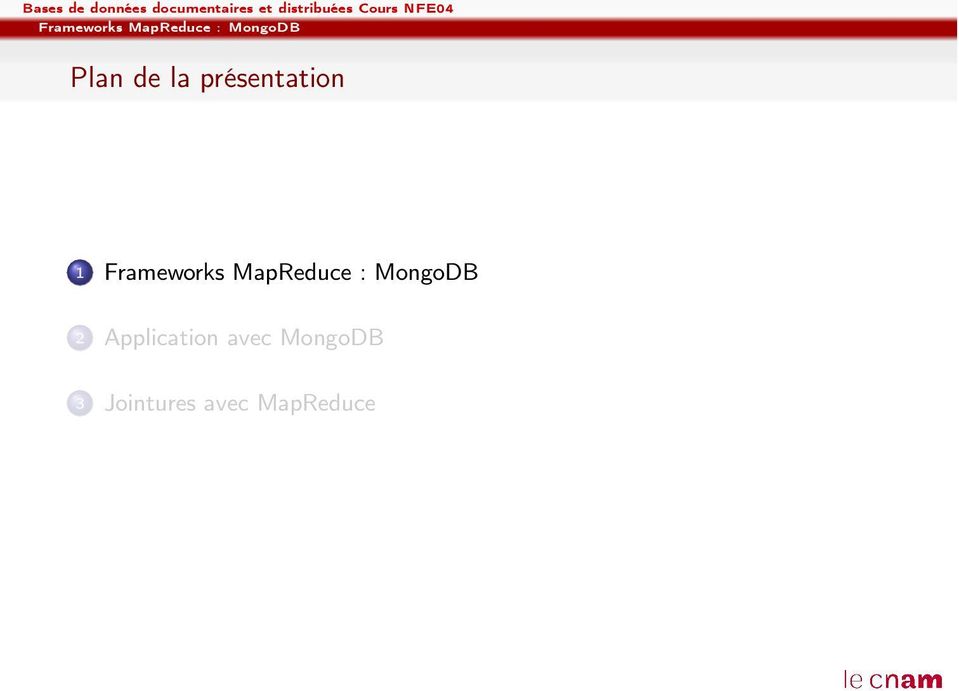 MapReduce : MongoDB 2 Application