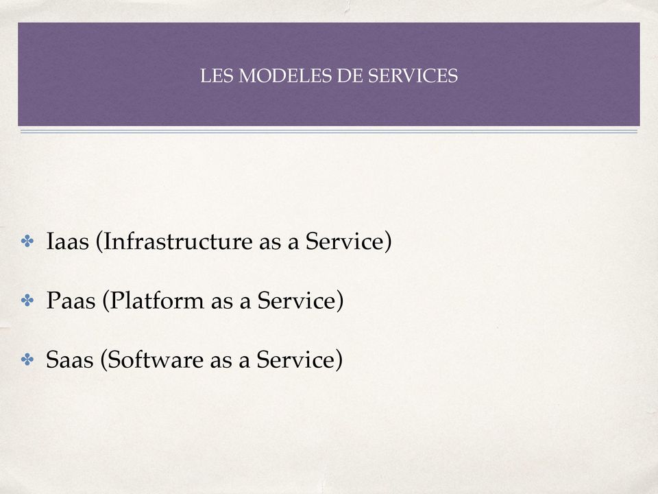 Service) Paas (Platform as a