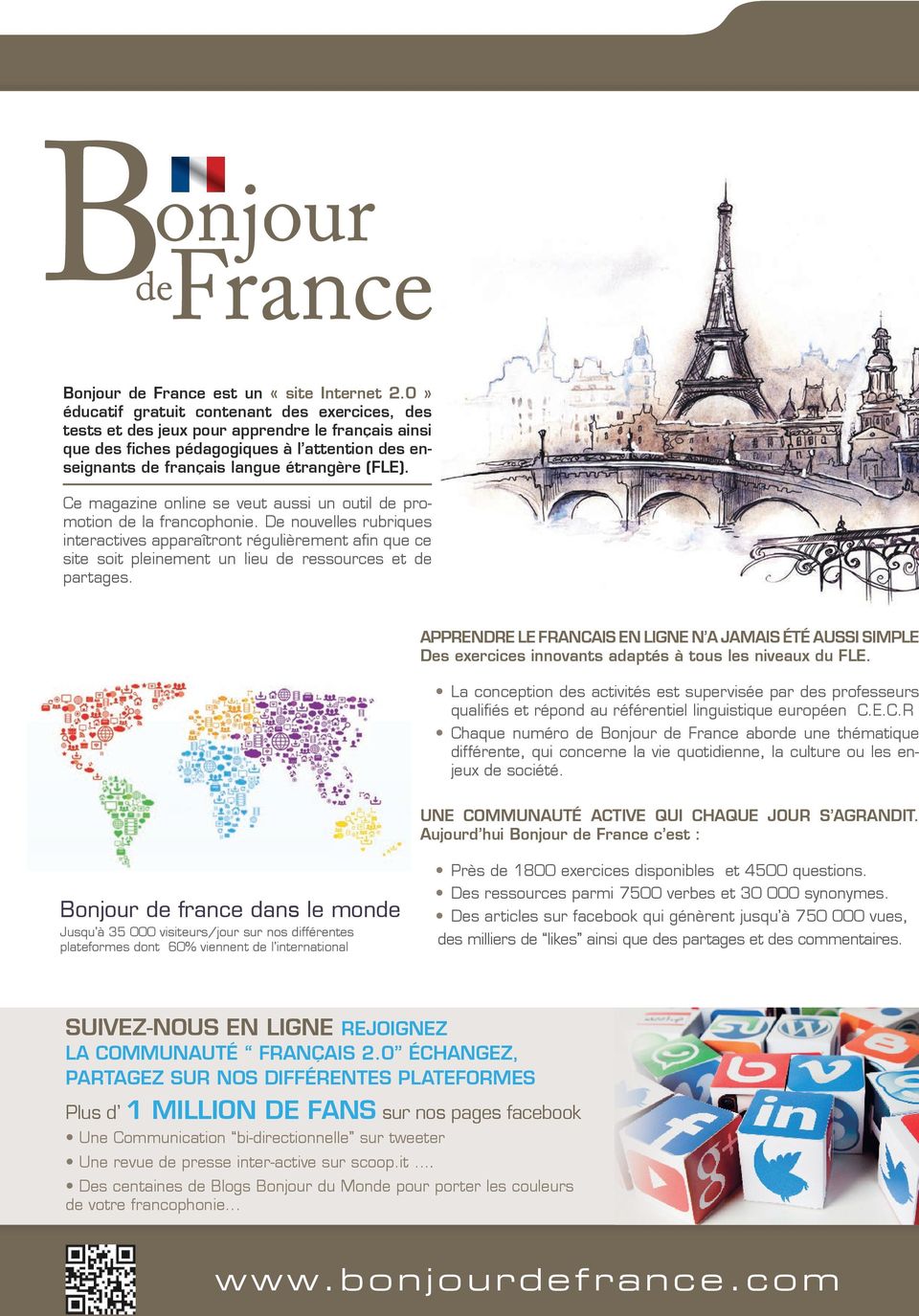 Bonjour De France Exercices De Francais Gratuits Pdf Free Download