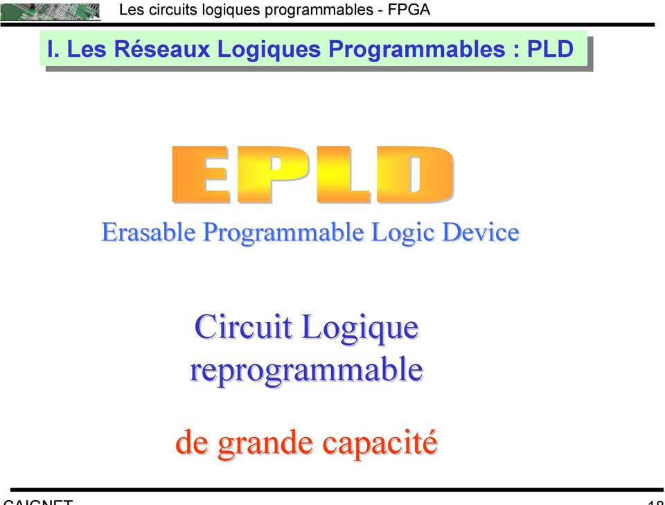 Programmable Logic Device