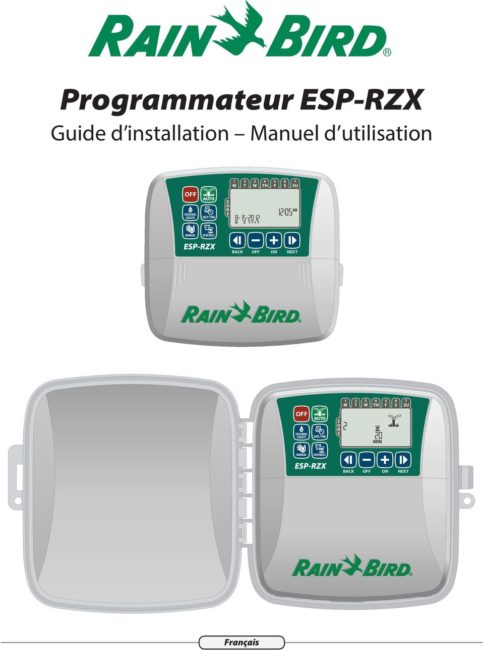 Scarabelli Programmateur Rain Bird ESP-RZX 4 Stations 