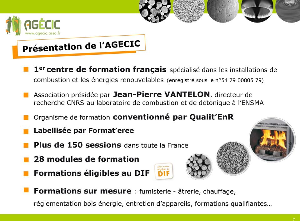 formation conventionné par Qualit EnR Labellisée par Format eree Plus de 150 sessions dans toute la France 28 modules de formation Formations