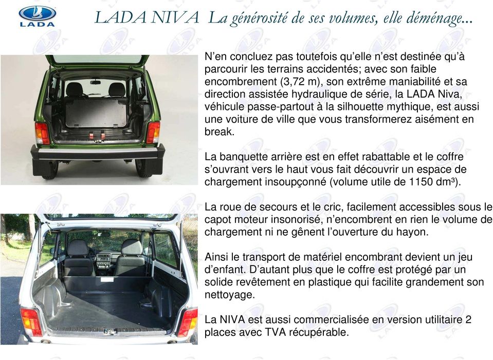 Lada Niva 4x4 Entrez Dans L Univers D Une Légende Pdf Free Download