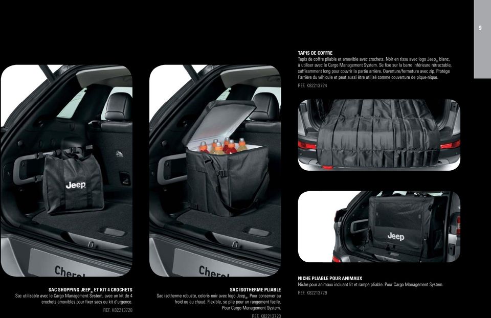 Protège l arrière du véhicule et peut aussi être utilisé comme couverture de pique-nique. REF.
