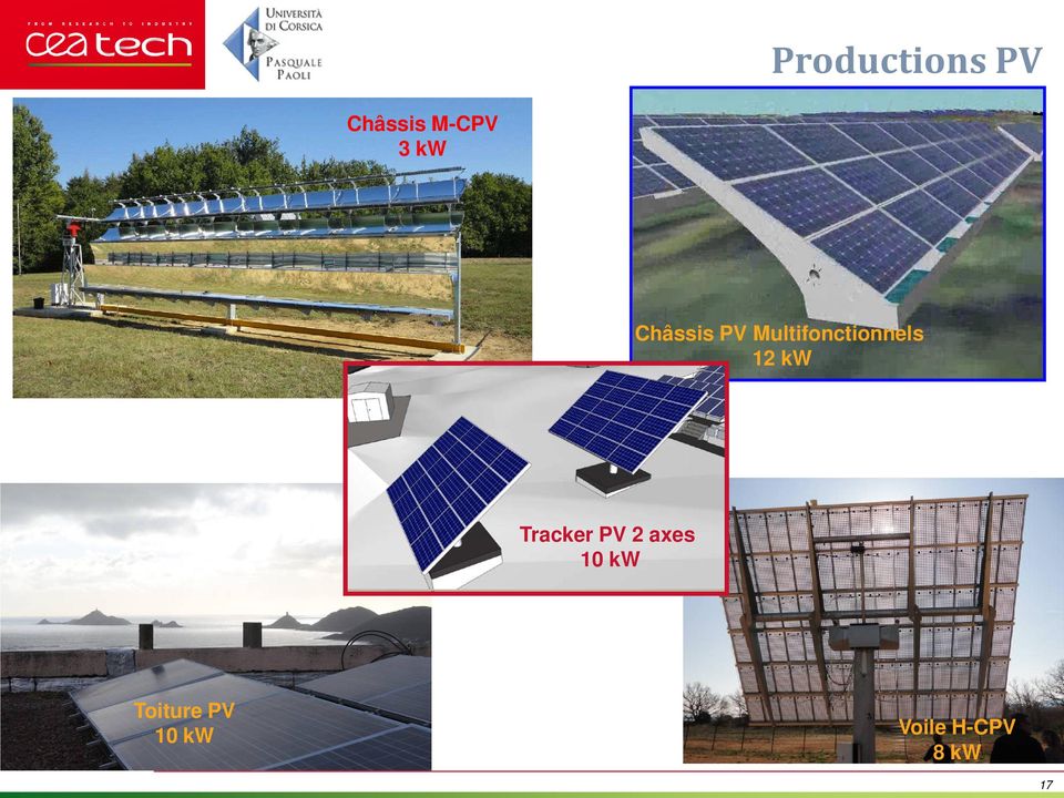kw Tracker PV 2 axes 10 kw