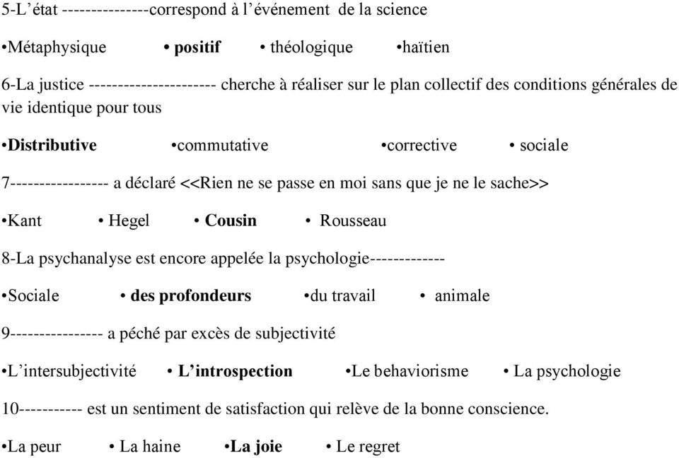 Hegel Cousin Rousseau 8-La psychanalyse est encore appelée la psychologie------------- Sociale des profondeurs du travail animale 9---------------- a péché par excès de subjectivité