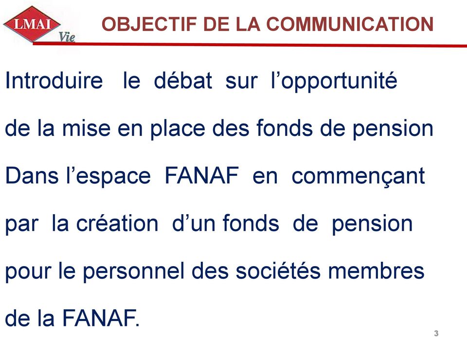 l espace FANAF en commençant par la création d un fonds de